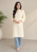 Beige Cotton Shirt Only