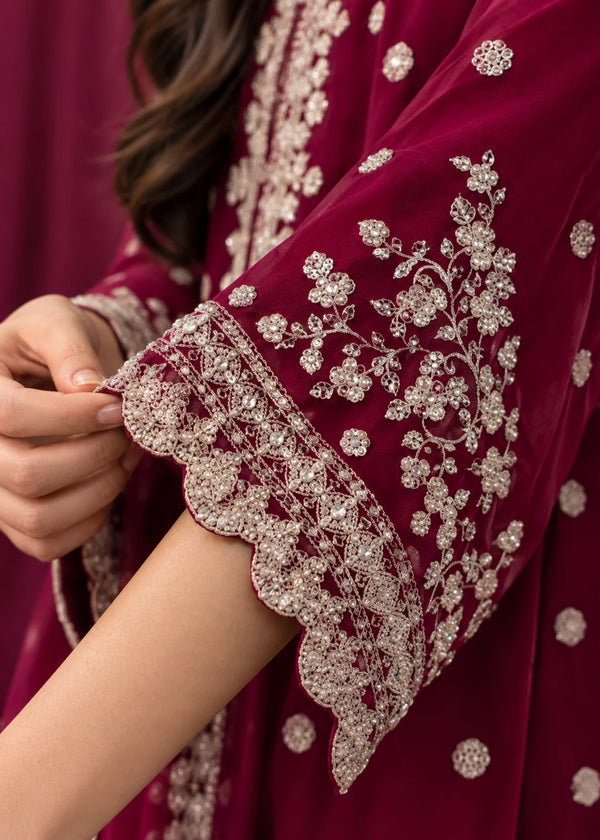 Rang-o-Noor — Gul-e-Rang Magenta Festive Gharara