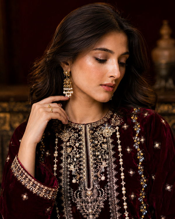 Velvet Burgundy Noir