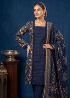 3 Piece Printed Lawn Suit - Stitched