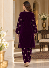Imperial Amethyst – Luxe Velvet Ensemble