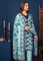 3 Piece Printed Lawn Suit - Stitched