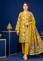 3 Piece Printed Lawn Suit - Stitched