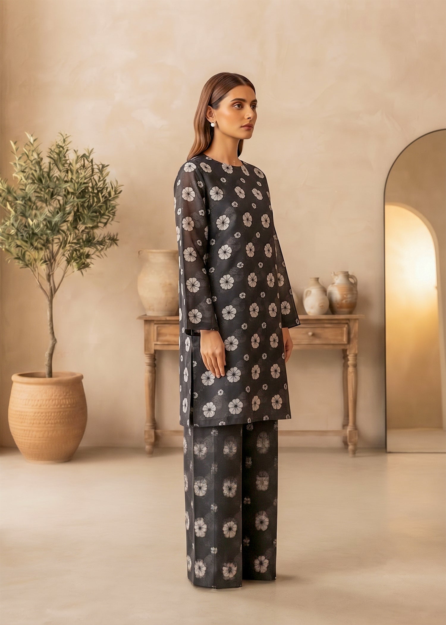 2 Piece Printed Lawn Suit - Unstitched
