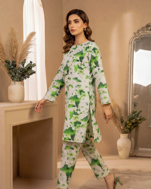 2 Piece Printed Lawn Suit - Unstitched