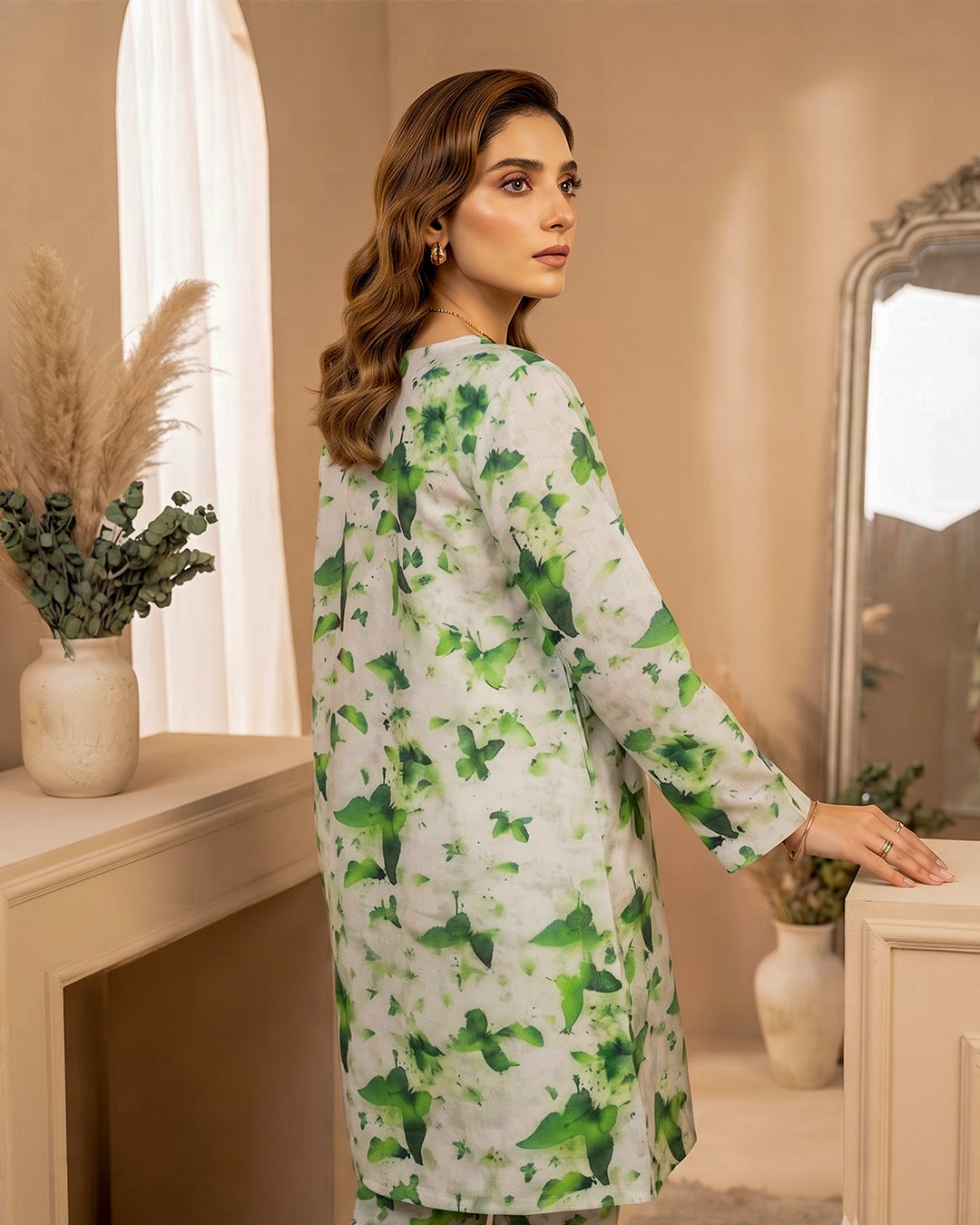 2 Piece Printed Lawn Suit - Unstitched
