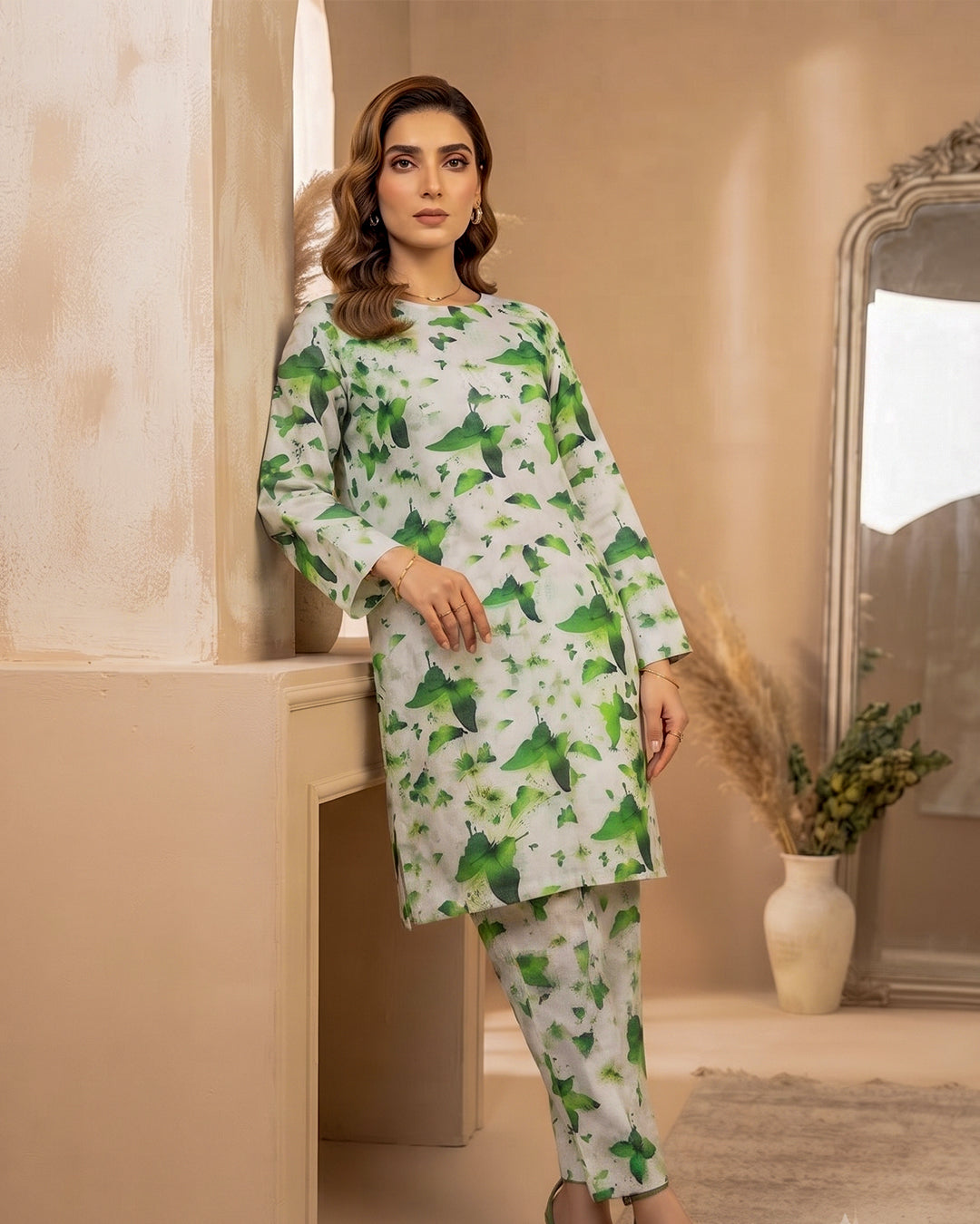 2 Piece Printed Lawn Suit - Unstitched