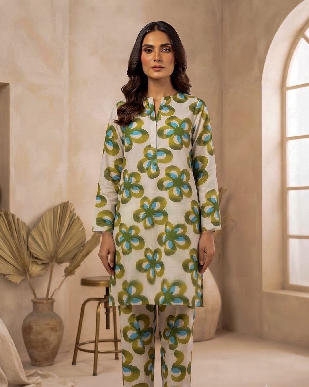 2 Piece Printed Lawn Suit - Unstitched