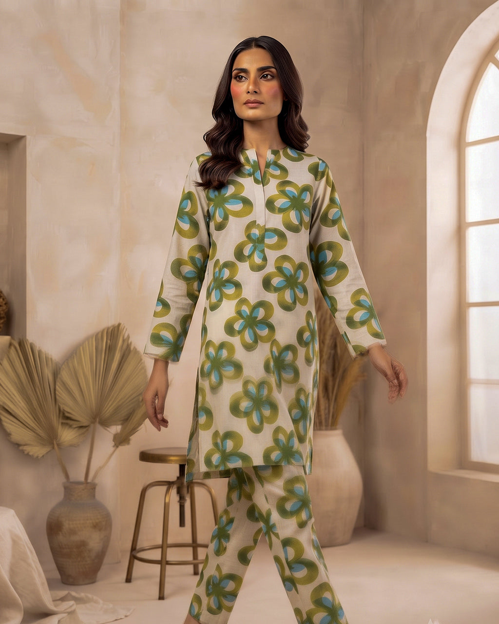 2 Piece Printed Lawn Suit - Unstitched