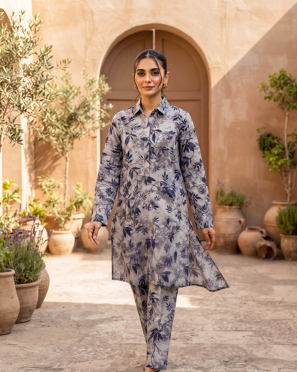 2 Piece Printed Lawn Suit - Unstitched