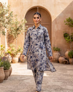 2 Piece Printed Lawn Suit - Unstitched