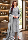 3 Piece Printed Lawn Suit - Unstitched