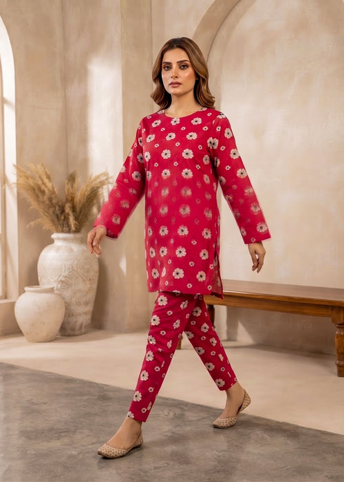 2 Piece Printed Lawn Suit - Unstitched