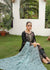 Luxury Black Organza Embroidered 3 PC