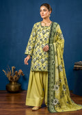 3 Piece Printed Lawn Suit - Stitched