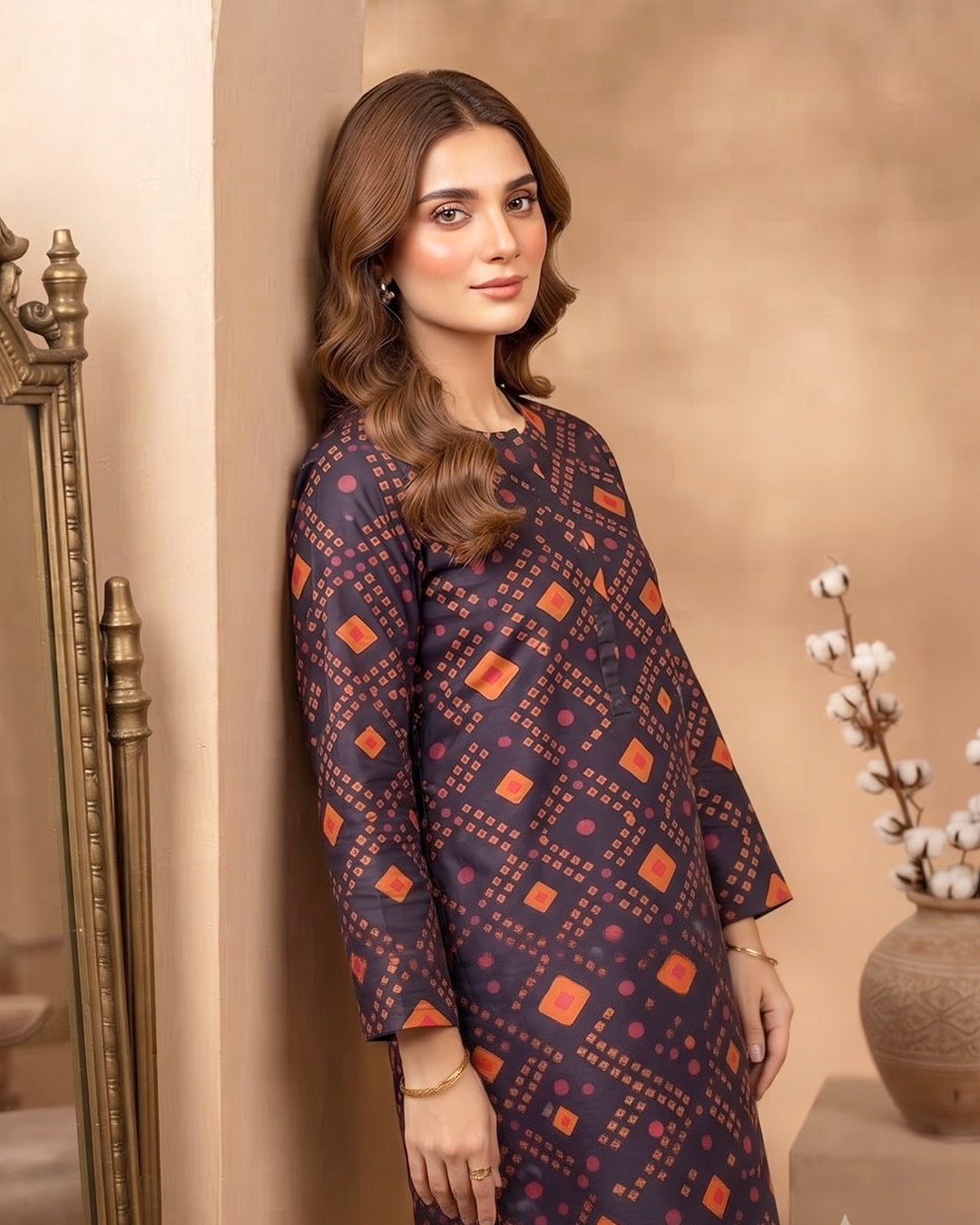 2 Piece Printed Lawn Suit - Unstitched
