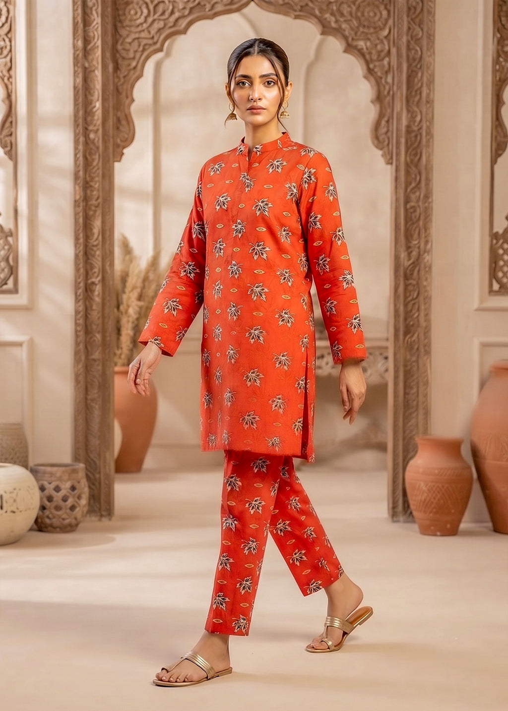 2 Piece Printed Lawn Suit - Unstitched