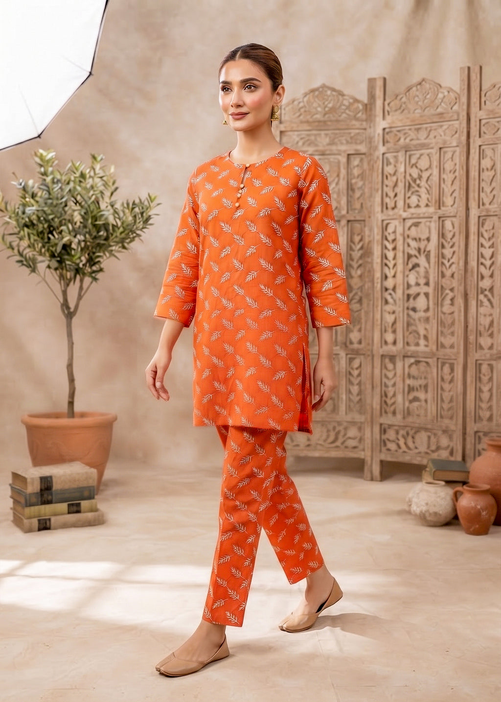 2 Piece Printed Lawn Suit - Unstitched