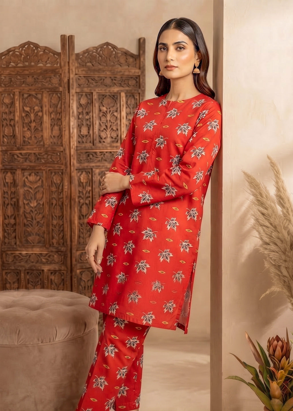 2 Piece Printed Lawn Suit - Unstitched