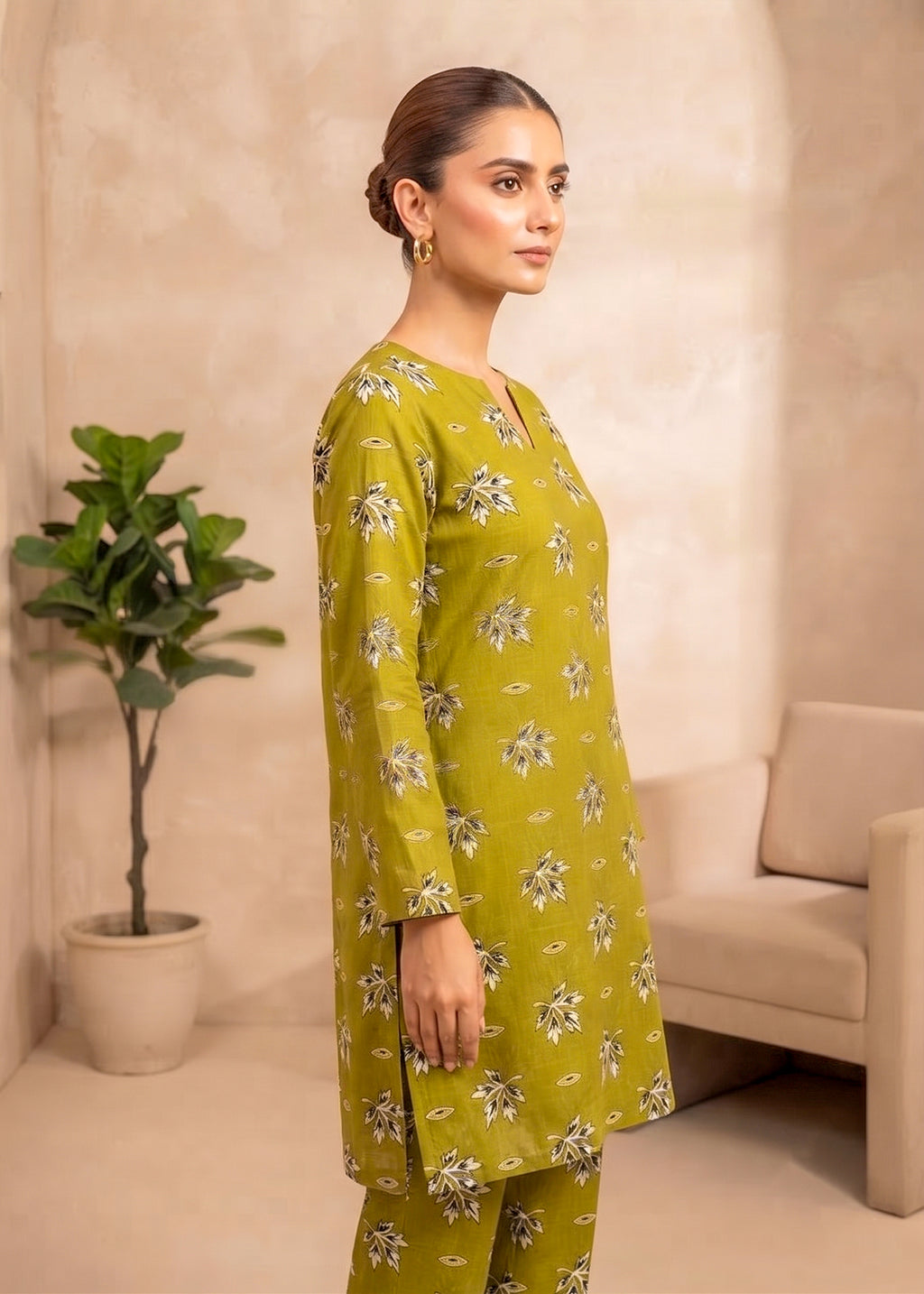 2 Piece Printed Lawn Suit - Unstitched