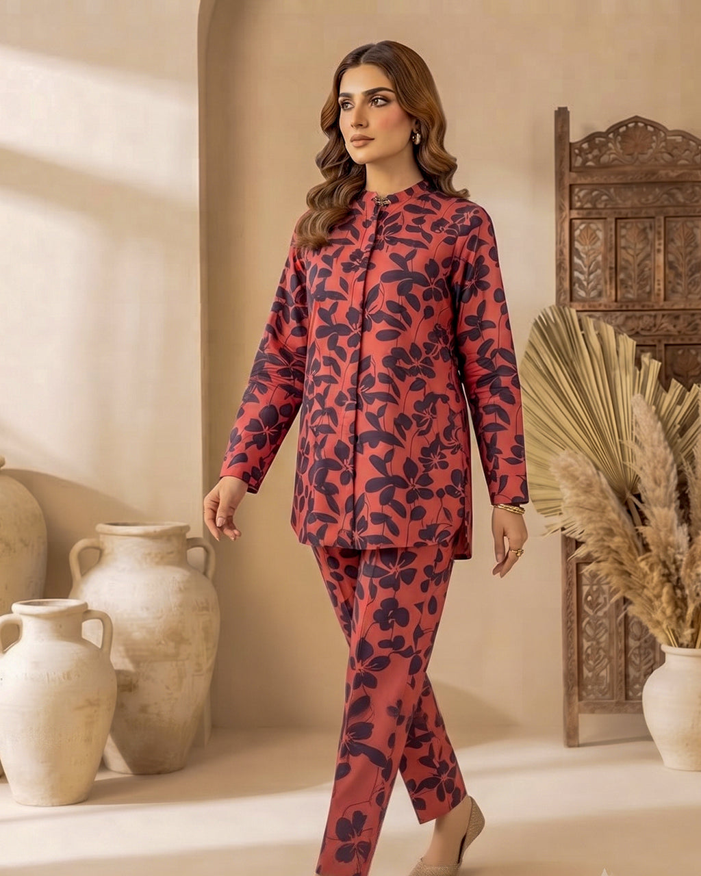 2 Piece Printed Lawn Suit - Unstitched