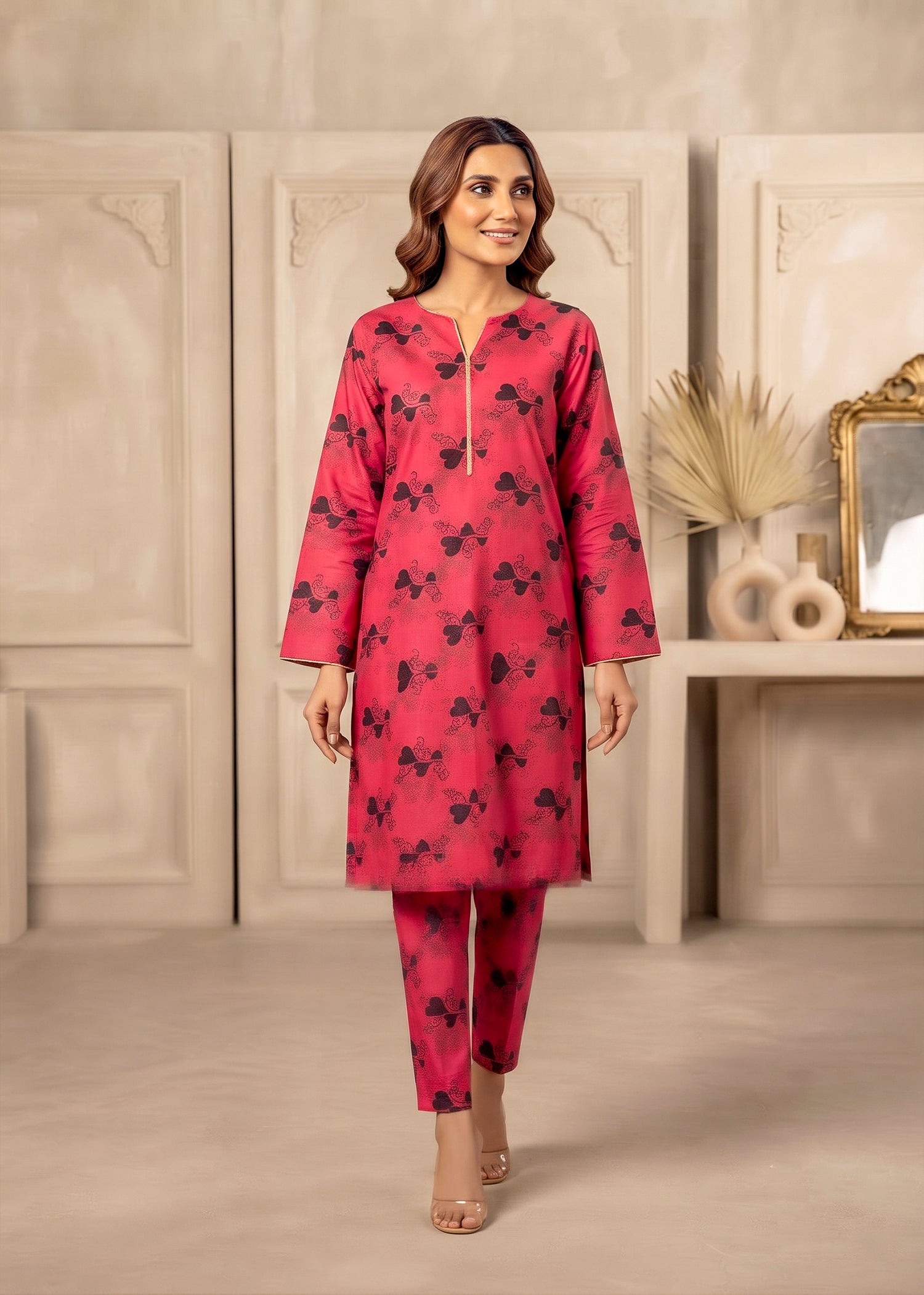 2 Piece Printed Lawn Suit - Unstitched