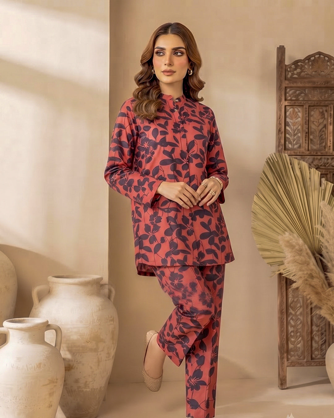 2 Piece Printed Lawn Suit - Unstitched