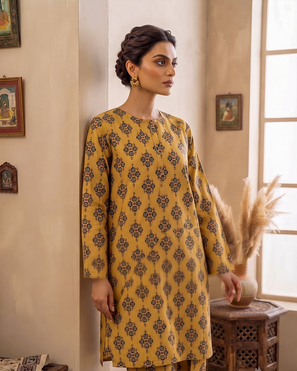 2 Piece Printed Lawn Suit - Unstitched